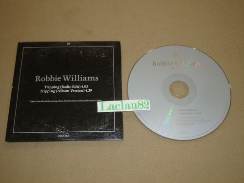 Robbie Williams Tripping 2005 Emi Cd Promo Single