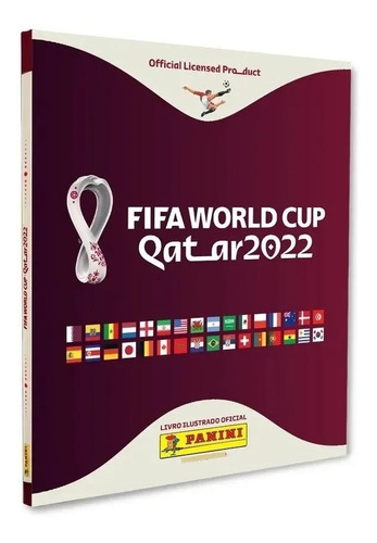 Álbum Capa Dura: Copa Do Mundo 2022 Qatar