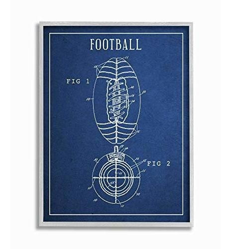 Cuadro De Fútbol Vintage, 16x20, Diseño Por Daphne Polselli.