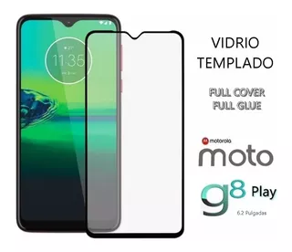 Vídrio Full Cover 9d Moto G8 Plus G8 Play One Macro