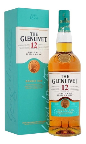 Imagen 1 de 2 de Whisky The Glenlivet 12 Años Single Malt Double Oak - Sufin
