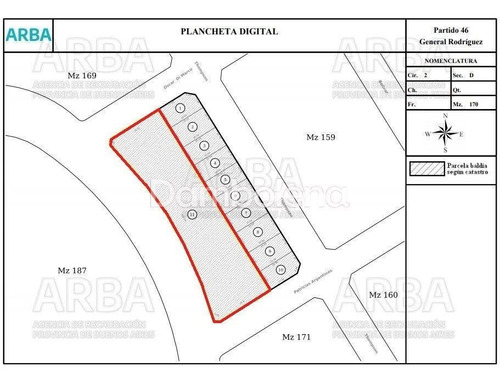 Imagen 17 de 17 de Terreno Lote En Venta O Permuta Ubicado En General Rodríguez, General Rodríguez