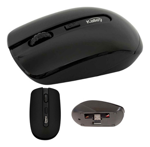 Mouse Kalley Inalámbrico Óptico Usb