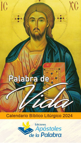 Calendario Litúrgico Apóstoles De Palabra 2024. 10 Piezas.