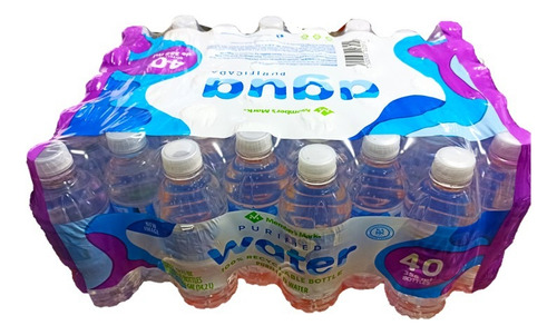Agua Member's Mark 40 Piezas De 355 Ml C/u