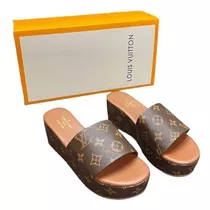 Louis Vuitton Sandalias de hombre Negro Goma ref.65879 - Joli Closet