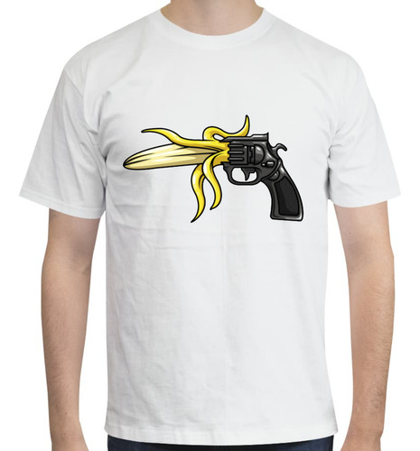 Playera Moda Shooter Pistola - Unisex - Banana Bang