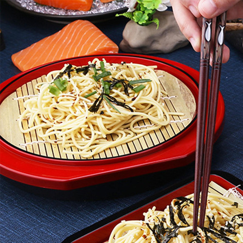 Platos Soba Snacks Plate Platters Tablero De Fideos