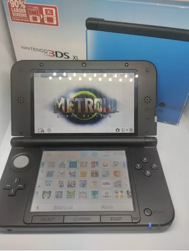 Nintendo 3ds Xl Completo Com Jogos 3ds E Emuladores