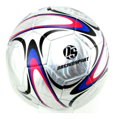 Pelota De Futbol N5 Diseño Metálico Varios Colores