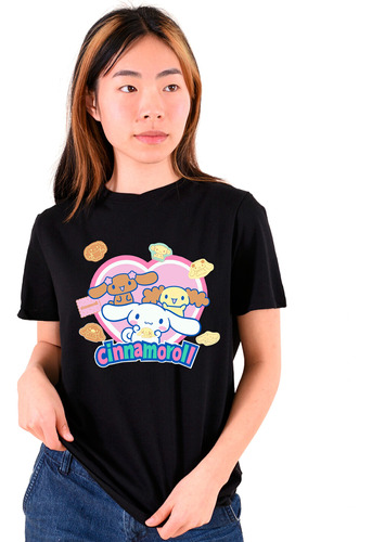 Remera Camiseta Adulto Cinnamoroll  En 4 Diseños Unisex