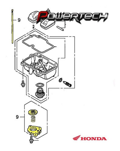 Kit Reparación Bomba De Pique Honda Crf 450 R 02 - 06