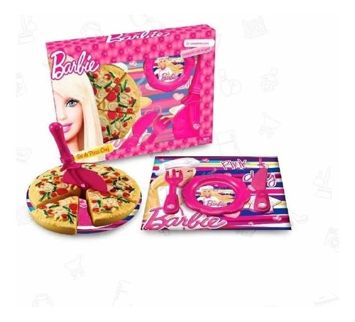 Set De Pizza Chef Barbie Jretro