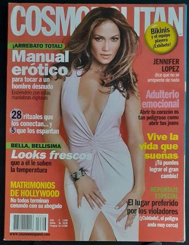 Revista Cosmopolitan / Manual Erótico Para Tocar A Un Hombre