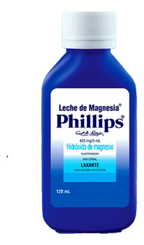 Phillips Leche Magnesia Natural 120 Ml