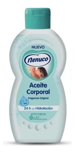 Aceite Para Bebe Nenuco Fragancia Original Hidratante 24 Hrs