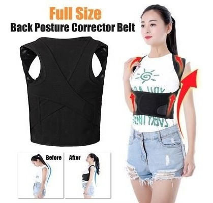 Imagen 3 de 6 de Espaldar Corrector Babaka Para Dorsal Y Lumbar Niños Adultos