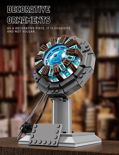 Set De Construcción Colgante Reactor Heroe Para Exhibición