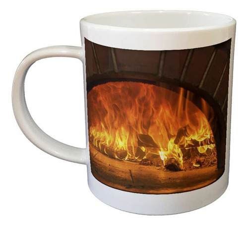 Taza De Plastico Fuego Horno De Barro Cocinar Con Leña