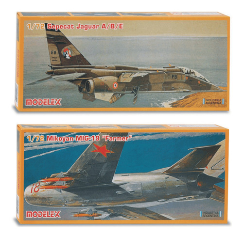 2 Modelos Para Armar De Avión (1/72) Modelex