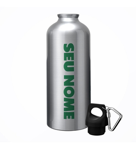 Squeeze Garrafa Seleção Brasileira Personalizada Com Nome