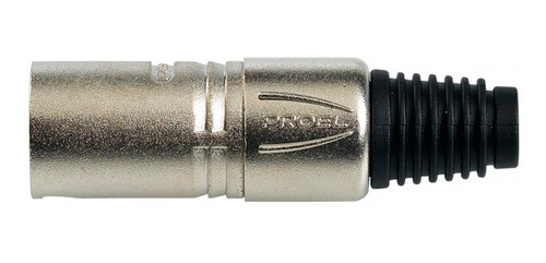 Conector Proel Xlr3mvpro Xlr Aereo Macho 3 Polos