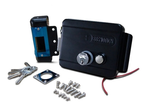 Kit Electrocerradura Control Remoto Puertas Comercios