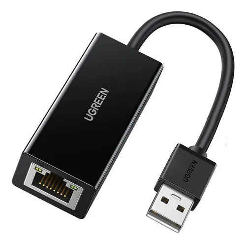 Adaptador Usb 2.0 Ethernet 10/100mbps (negro)
