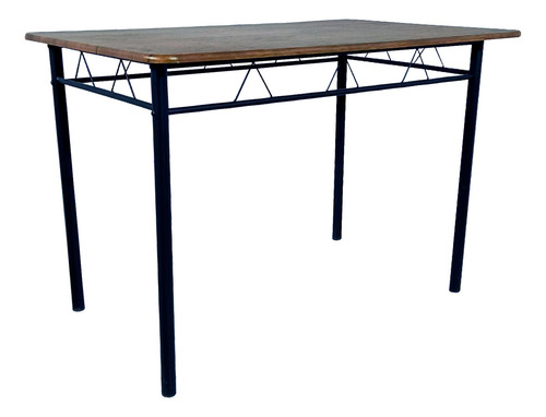 Juego De Comedor 4p Capri Negro 74x70x110 Cm Color 1646050 - Negro