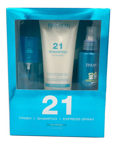 Kit Salerm 21 Finish Shampoo Y Express Spray