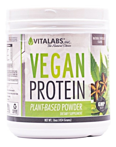 Proteína Vegana Vitalabs Vegan Whey Pro 1 Lb.