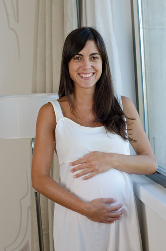 Camisón Futura Mamá Con Mañanita Embarazo Lactancia Lanzilen