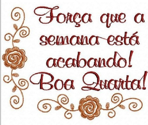 Matriz Bordado Semaninha Frases Positivas