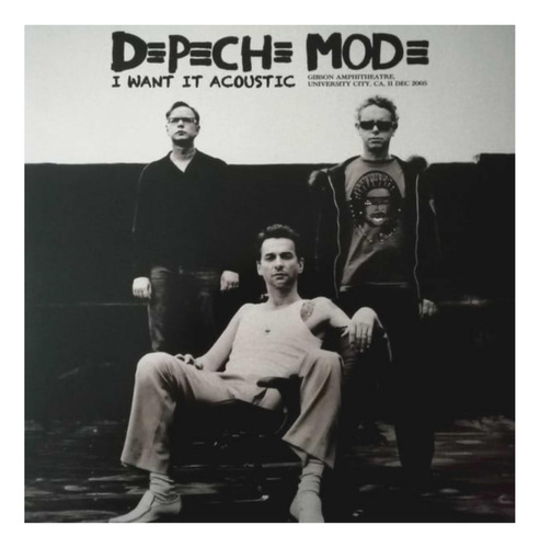 Depeche Mode - I Want It Acoustic - Discos De Vinilo