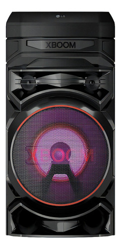 Torre De Sonido LG Xboom Rnc5 500 Watts Rms Voltaje 110-240v Color Negro