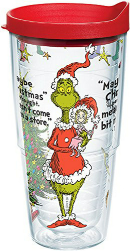 Vaso Térmico Doble Pared Dr. Seuss Grinch, 24oz.