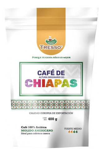 Tresso Café De Chiapas 400g