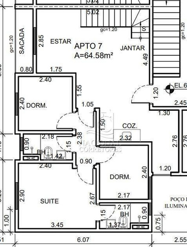 Imagem 15 de 20 de Cobertura À Venda, 128 M² Por R$ 870.000,00 - Jardim - Santo André/sp - Co5026