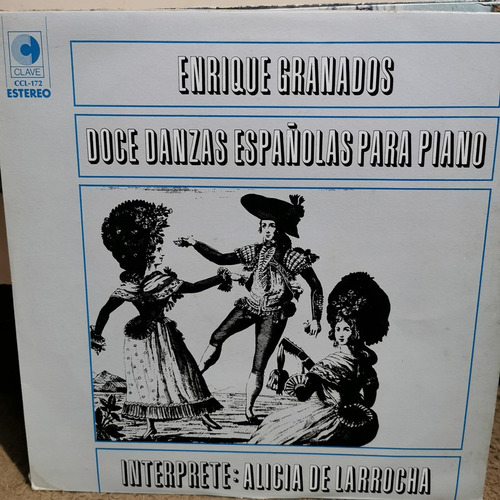 Disco Lp Enrique Granados-12 Danzas Españolas