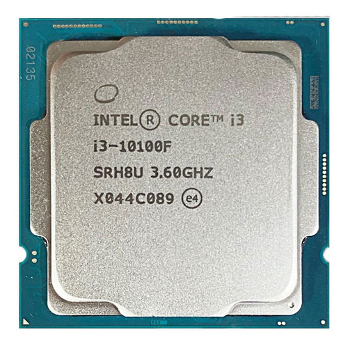 Imagen 3 de 4 de Procesador Intel Core I3 10100f 4.3ghz Lga1200 10ma Gen.