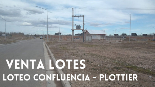 Venta-terreno Plottier, Loteo Confluencia