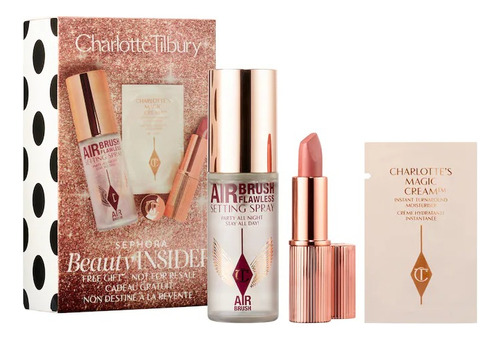 Charlotte Tilbury Set - Mini Pillow Talk+ Mini Setting Spray