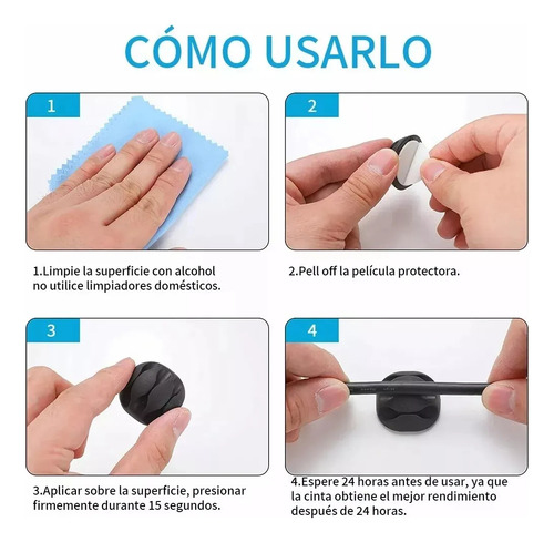 Kit Multifunción Organizador De Gestión De Cables 173 Piezas