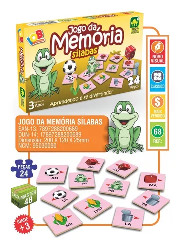 Combo 10 Jogos Educativos Memória- Dominó- Quebra - Cabeça