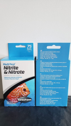 Test Seachem Nitrito-nitrato Acua - Unidad a $96900
