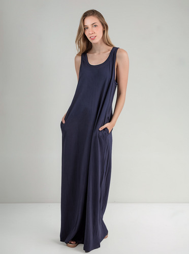 Vestido Mujer De Verano Largo De Algodon Talles Grandes