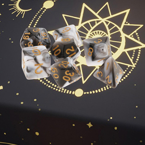 3 Juegos De Mesa De 7 Dados Juego De Dados De Varios Lados