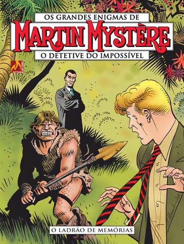 Martin Mystère - volume 20: O ladrão de memórias, de Memola, Frederico. Editorial Mythos, capa mole em português, 2020