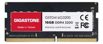 Comprar Ddr4 Ram Gigastone Laptop Ram 16gb Ddr4 16gb Ddr4-3200mhz Pc4-25600 Cl22 1.2v 260 Pin Sin Búfer No Ecc Sodimm Para Módulo De Memoria De Computadora Portátil (solo Computadora Portátil)