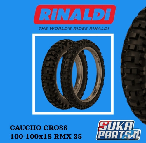 Rinaldi Caucho Cross 100-100x18 Rmx-35